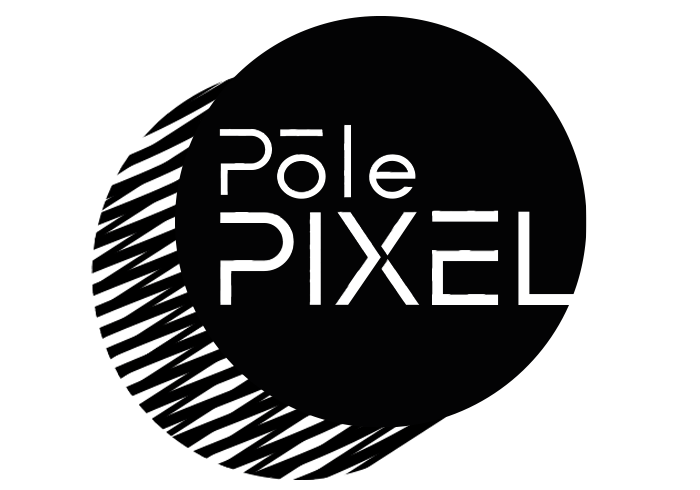 logo animé du Pôle Pixel