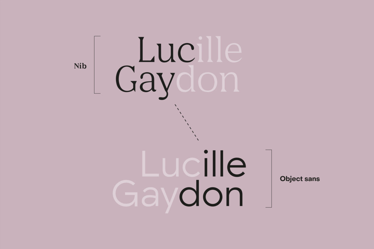 composition logo Lucille Gaydon
