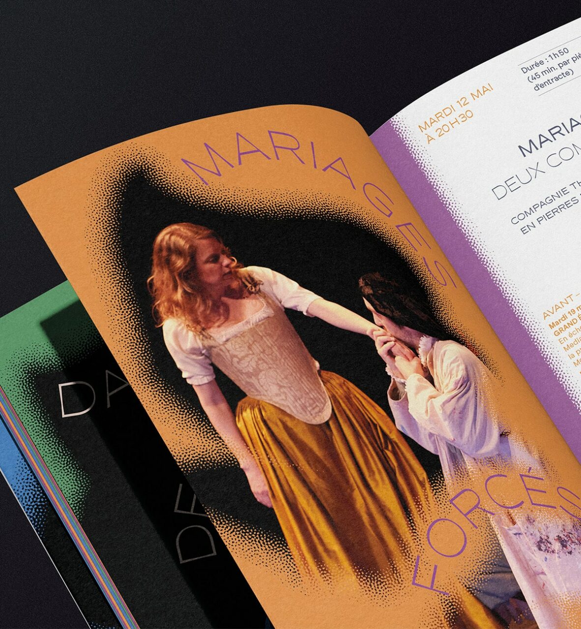 Détail d'une page de spectacle